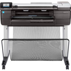 HP DesignJet T830 - 24" stampante multifunzione - colore - ink-jet - 610 x 2770 mm (originale) - Rotolo (61 cm) (supporti) - fino a 0.43 min/pagina (stampa) - 1 ritolo - Gigabit LAN, Wi-Fi(n), host USB