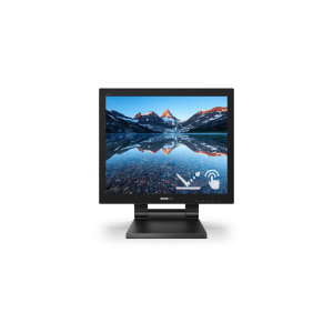 Philips B Line 172B9TL - Monitor a LED - 17" - touchscreen - 1280 x 1024 SXGA @ 60 Hz - TN - 250 cd/m² - 1000:1 - 1 ms - HDMI, DVI-D, VGA, DisplayPort - altoparlanti - black texture