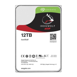 Seagate IronWolf ST12000VN0008 - HDD - 12 TB - interno - 3.5" - SATA 6Gb/s - 7200 rpm - buffer: 256 MB