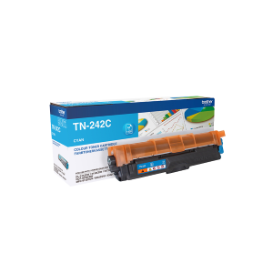 Brother TN242C - Ciano - originale - cartuccia toner - per Brother DCP-9017, DCP-9022, HL-3142, HL-3152, HL-3172, MFC-9142, MFC-9332, MFC-9342