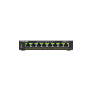 NETGEAR SWITCH NTG S308EP ETHERNET SMART MANAGED PLUS POE+ 8 PORTE POE+ 62W
