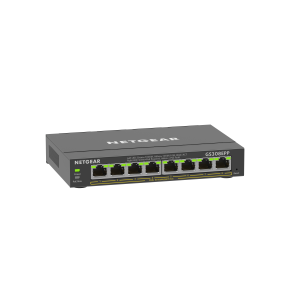 NETGEAR Plus GS308EPP - Switch - intelligente - 8 x 10/100/1000 (PoE+) - desktop, montaggio a parete - PoE+ (123 W)