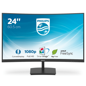 MON 23,6VA VGA HDMI 4MS CURVO PHILIPS 241E1SC/00