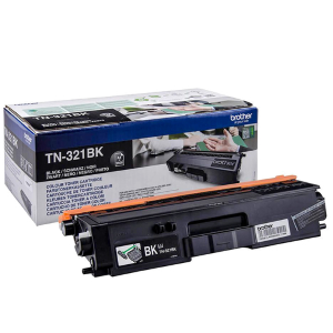 Brother TN321BK - Nero - originale - cartuccia toner - per Brother DCP-L8400, DCP-L8450, HL-L8250, HL-L8350, MFC-L8650, MFC-L8850