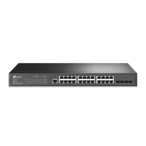 TP-LINK SWITCH 24P RJ45 GIGABIT MANAGED L2 4P SFP GIGABIT 1P MICRO-USB
