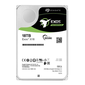 Seagate Exos X18 ST18000NM004J - HDD - 18 TB - interno - SAS 12Gb/s - 7200 rpm - buffer: 256 MB