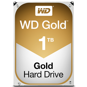 WEST DIG WD Gold Datacenter Hard Drive WD1005FBYZ - HDD - 1 TB - interno - 3.5" - SATA 6Gb/s - 7200 rpm - buffer: 128 MB