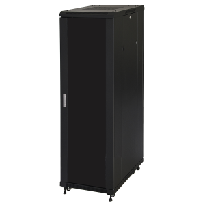 LINK ARMADIO RACK 19" 42U (A)2055, (L)600, (P)1000 COLORE NERO PORTA VETRO