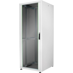 DIGITUS ARMADIO 42 UNITÀ 19" PER RETI E SERVER MISURE (A)2010 X (L)800 X (P)800 MM. COLORE GRIGIO CHIARO