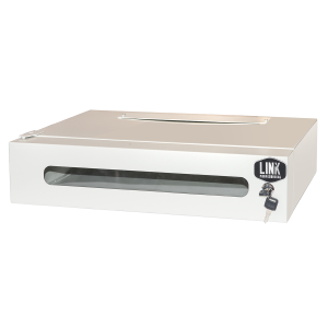 LINK ARMADIO RACK 19" 2U PROFONDITA' 360 MM COLORE GRIGIO CON PORTA VETRO (AxPxL) CM 12x36x54
