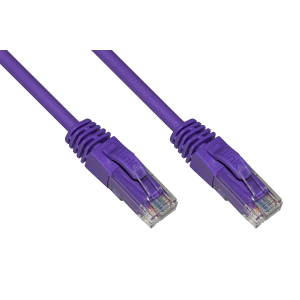 LINK CAVO RETE CATEGORIA 6A NON SCHERMATO UTP AWG24 COLORE VIOLA HALOGENFREE MT 0,5