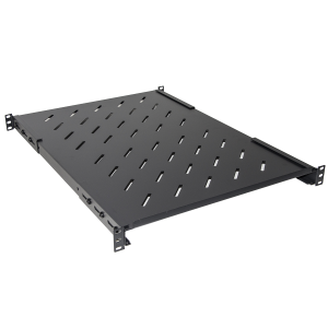 LINK RIPIANO PER ARMADIO RACK 19" ALLUNGABILE 650 MM CON 4 AGGANCI NERO