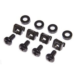 LINK KIT VITI DADI E RONDELLE X ARMADIO RACK 50 PZ COLOR NERO