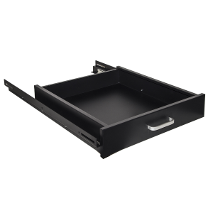 LINK CASSETTO ESTRAIBILE PER ARMADI RACK 19" NERO PROFONDITA' 650MM