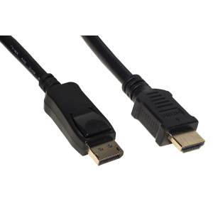 LINK CAVO DISPLAYPORT 1.2 - HDMI 1.4 4Kx2K 30 HZ CONTATTI DORATI MT 5