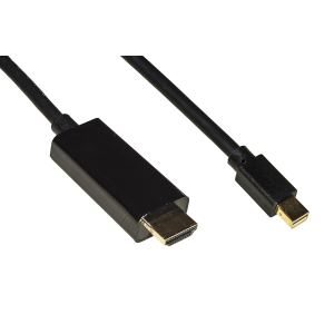 LINK CAVO MINI DISPLAYPORT 1.4 - HDMI 2.0 CONTATTI DORATI 4KX2K 60HZ 18GBPS HDR RGB 4:4:4 MT 1