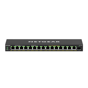 NETGEAR Plus GS316EPP - Switch - gestito - 15 x 10/100/1000 (PoE+) + 1 x SFP - desktop, montaggio a parete - PoE+ (231 W)