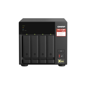 QNAP NAS TOWER 4-bay NAS, AMD Ryzen V1000 series V1500B 4C/8T 2.2GHz, 8GB DDR4 RAM (2 x SODIMM slots