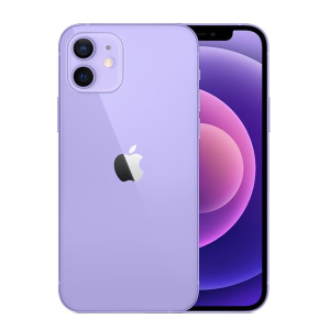 Apple iPhone 12 - 5G smartphone - dual SIM /Memoria Interna 128 GB - display OLED - 6.1" - 2532 x 1170 pixel - 2x fotocamere posteriori 12 MP, 12 MP - front camera 12 MP - viola