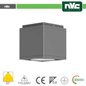 Downlight Cubo LED IP54 da soffitto - 8W 640lm 3000k 30Â°