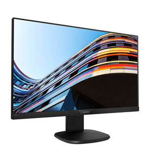 Philips S-line 243S7EHMB - Monitor a LED - 24" (23.8" visualizzabile) - 1920 x 1080 Full HD (1080p) @ 60 Hz - IPS - 250 cd/m² - 1000:1 - 5 ms - HDMI, VGA - altoparlanti - nero, nero testurizzato