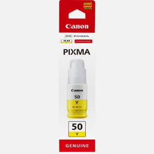 FLACONE INK CANON GIALLO GI50Y PER PIXMA G 5050