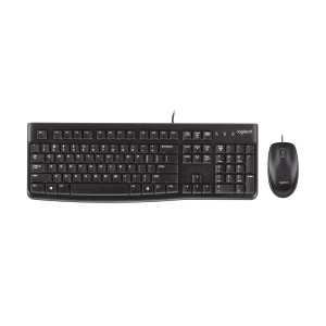 Logitech Desktop MK120 - Set mouse e tastiera - USB - Inglese