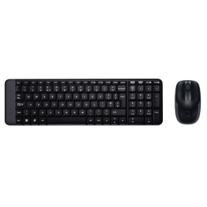 Logitech Wireless Combo MK220 - Set mouse e tastiera - senza fili - 2.4 GHz - Inglese Internazionale