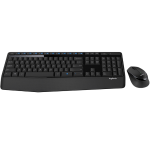 Logitech Wireless Combo MK345 - Set mouse e tastiera - senza fili - 2.4 GHz - Ceca