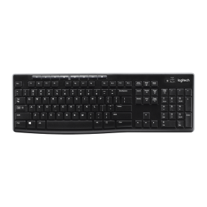 Logitech Wireless Keyboard K270 - Tastiera - senza fili - 2.4 GHz - Regno Unito