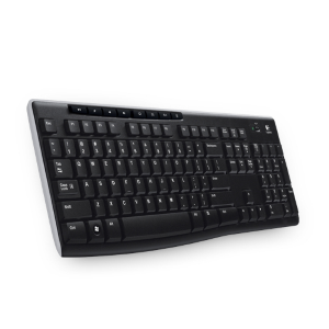 Logitech Wireless Keyboard K270 - Tastiera - senza fili - 2.4 GHz - USA/Europa