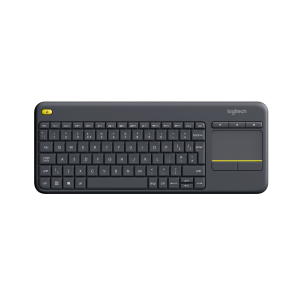 Logitech Wireless Touch Keyboard K400 Plus - Tastiera - senza fili - 2.4 GHz - Inglese