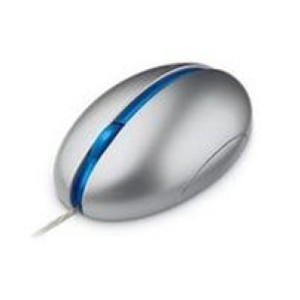 MOUSE MICROSOFT OPTI by S+ARCK USB SILVER-BLU