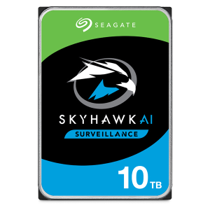 Seagate SkyHawk AI ST10000VE001 - HDD - 10 TB - interno - 3.5" - SATA 6Gb/s - 7200 rpm - buffer: 256 MB