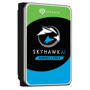 Seagate SkyHawk AI ST12000VE001 - HDD - 12 TB - interno - 3.5" - SATA 6Gb/s - buffer: 256 MB - con 3 anni Seagate Recupero dei dati di salvataggio