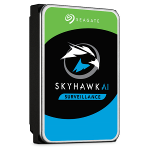 Seagate SkyHawk AI ST8000VE001 - HDD - 8 TB - interno - 3.5" - SATA 6Gb/s - buffer: 256 MB - con 3 anni Seagate Recupero dei dati di salvataggio