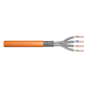 DIGITUS Cavo di installazione con doppino intrecciato CAT 7 S-FTP, AWG 23/1 1000 M