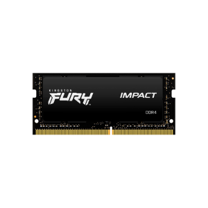 Kingston FURY Impact - DDR4 - modulo - 8 GB - SO DIMM 260-pin - 3200 MHz / PC4-25600 - CL20 - 1.2 V - senza buffer - non ECC - nero