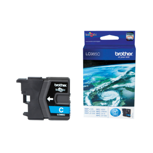 Brother LC985C - Ciano - originale - cartuccia d'inchiostro - per Brother DCP-J125, DCP-J140, DCP-J315, DCP-J515, MFC-J220, MFC-J265, MFC-J410, MFC-J415