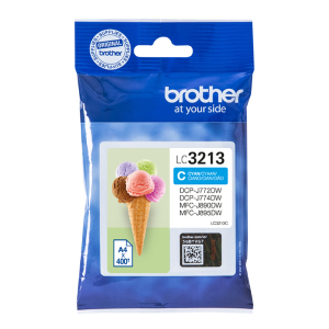 BROTHER SUPPLIES Brother LC3213C - Alta resa - ciano - originale - cartuccia d'inchiostro - per Brother DCP-J772DW, DCP-J774DW, MFC-J890DN, MFC-J890DW, MFC-J890DWN, MFC-J895DW