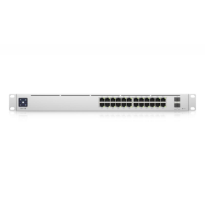 UBIQUITI SWITCH GEN 2, AC/DC, INTERNAL, 450W, (24) 10/100/1000 RJ45 PORTS, (2) 1/10G SFP+