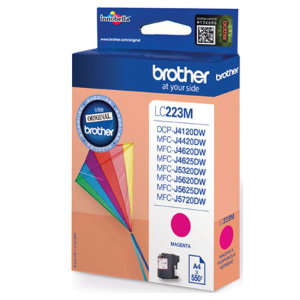 BROTHER SUPPLIES Brother LC223MBP - Magenta - originale - blister - cartuccia d'inchiostro - per Brother DCP-J4120, J562, MFC-J4420, J4620, J4625, J480, J5320, J5625, J5720, J680, J880