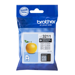 BROTHER SUPPLIES Brother LC3211BK - Nero - originale - cartuccia d'inchiostro - per Brother DCP-J572, DCP-J772, DCP-J774, MFC-J890, MFC-J895
