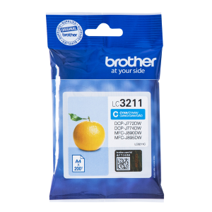 BROTHER SUPPLIES Brother LC3211C - Ciano - originale - cartuccia d'inchiostro - per Brother DCP-J572, DCP-J772, DCP-J774, MFC-J890, MFC-J895