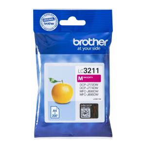 BROTHER SUPPLIES Brother LC3211M - Magenta - originale - cartuccia d'inchiostro - per Brother DCP-J572, DCP-J772, DCP-J774, MFC-J890, MFC-J895