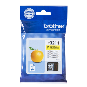 BROTHER SUPPLIES Brother LC3211Y - Giallo - originale - cartuccia d'inchiostro - per Brother DCP-J572, DCP-J772, DCP-J774, MFC-J890, MFC-J895