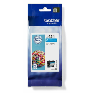 BROTHER SUPPLIES Brother LC424C - Ciano - originale - cartuccia d'inchiostro - per Brother DCP-J1200W