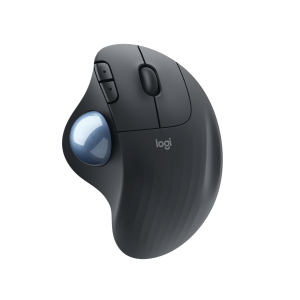 Logitech ERGO M575 for Business - Trackball - per destrorsi - ottica - 5 pulsanti - senza fili - Bluetooth - ricevitore USB Logitech Logi Bolt - grafite