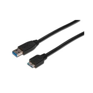 CAVO USB 3.0 TIPO A / MICRO B 1.0MT M-M NERO 