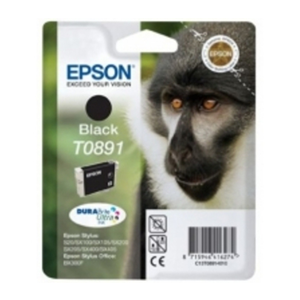 T0891 Cartuccia inchiostro a pigmenti nero EPSON DURABrite Ultra, nella nuova confezione blister RS